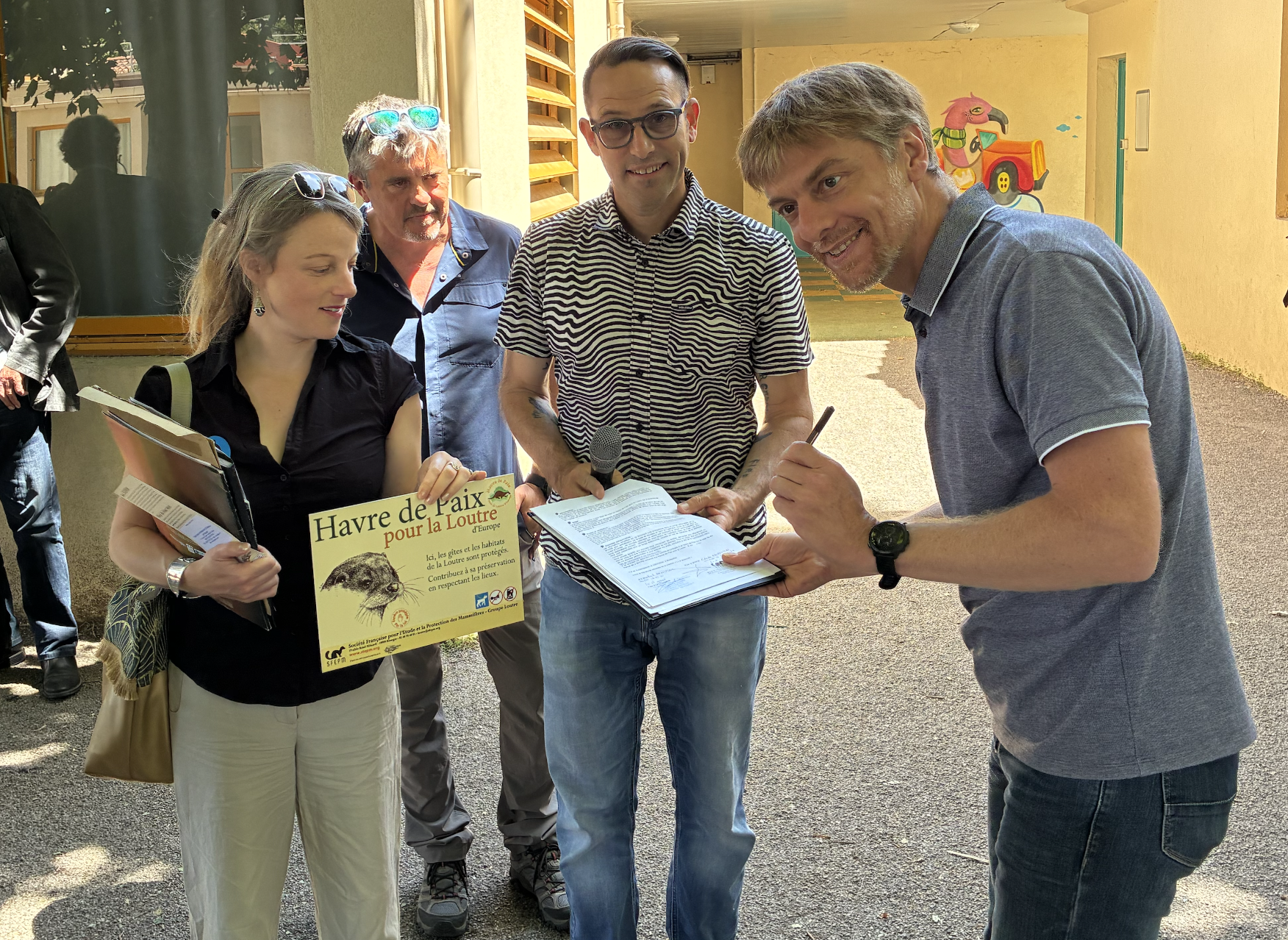 Signature du Label Havre de paix